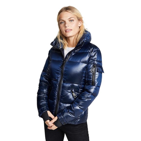 SAM. New York Womens Freestyle Down Puffer Jacket XL in Midnight - Picture 14 of 14